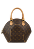 Ellipse PM, &pound;850, Handbags, Brown, Coated Canvas, Front view